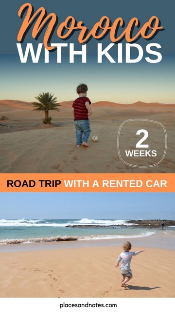 2 week road trip Morocco with a 2yo and a rented car