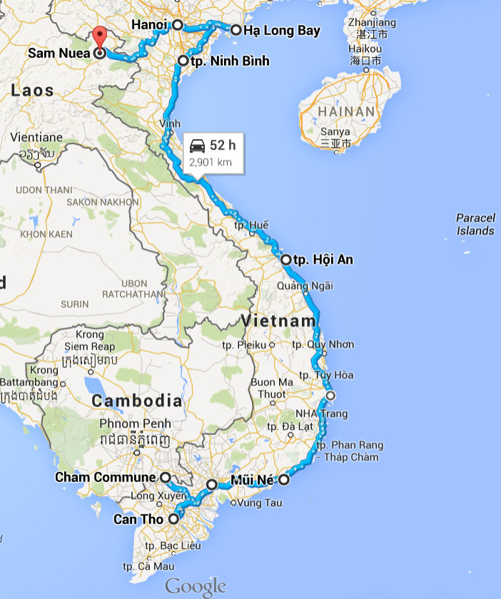 Cham Commune, Prey Veng, Cambodia to Sam Neua, Houaphan, Laos - Google Maps - Mozilla Firefox 15042015 095604