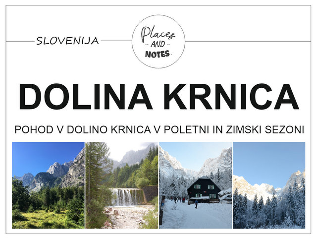 Pohod v dolino Krnica Kranjska Gora Slovenija
