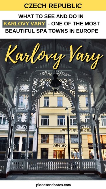 Czech republic Karlovy Vary what to see and do in 1 day