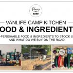 FOOD & INGREDIENTS | vanlife camp kitchen