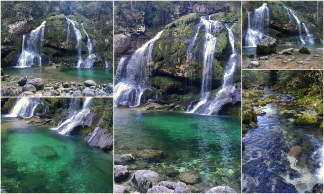 Slap Virje Bovec Soca Valley Slovenia waterfall Slovenija dolina Soče