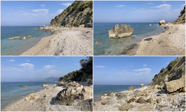 Bunec-plaza-beach-Albanija-road-trip-divje-kampiranje-wild-camping-Balkan