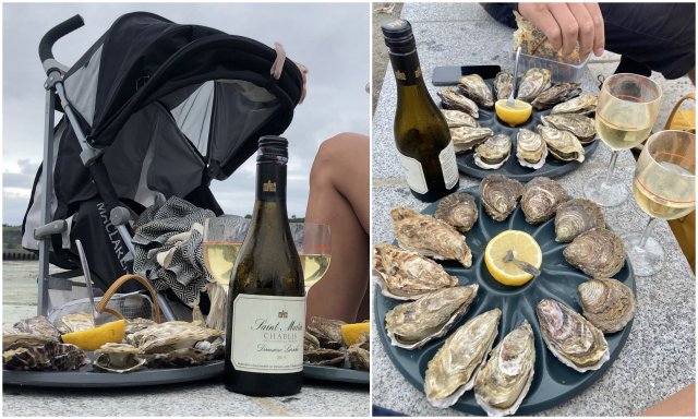 Cancale-oyster-market-tržnica-ostrige-potopis-potovanje-Francija