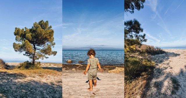 Afytos-plaža-Kasandra-Halkidiki-Grčija-potopis-potovanje-z-otroki